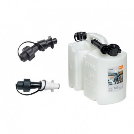 PACK Bidon combiné transparent PRO ET BEC VERSEUR AUTOMATIQUE