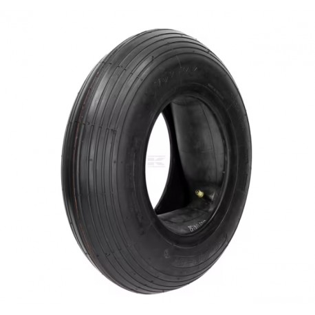 Pneu + chambre 480/400-8 4 plis