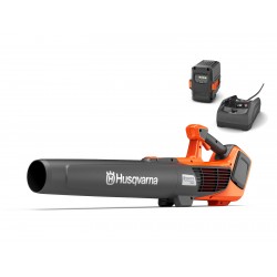 Husqvarna 122iB Souffleur de feuilles à batterie avec batterie B140 & chargeur C80