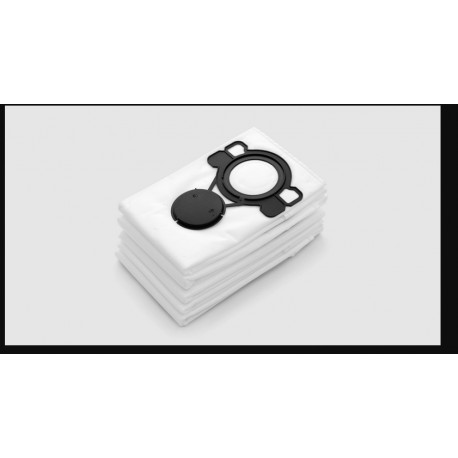 lot de 5 sac filtrant  en polaire pour aspirateur WD HUSQVARNA réf 594966002