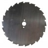 Lame maxi  24 dents 225x25.4x1.8mm pour débroussailleuse.