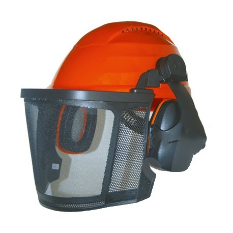 CASQUE DE BUCHERON PRO COQUILLE 26DB ECRAN LARGE