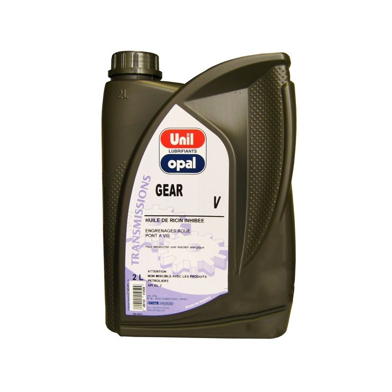 Huile moteur 2 temps Unil Opal Bio pour débroussailleuse, tondeuse,  tronçonneuse. 2 Litres