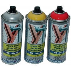 Peinture jaune BERNARD, aérosol 400 ML.