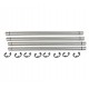 Kit de 4 arbres et 8 clips  pour scarificateur BLUE BIRD