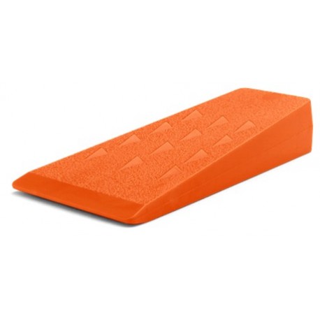 Coin d'abattage polyamide 14 cm : Coin d'abattage polyamide orange Husqvarna 14 cm. Coin professionnel résistant aux chocs. Prix