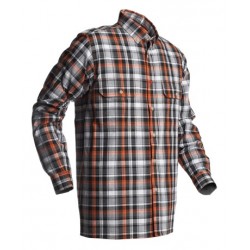 Chemise de travail Husqvarna. Agréable a porter. Chemise homme de travail bûcherons marque Husqvarna. Vêtement forestier. En pro