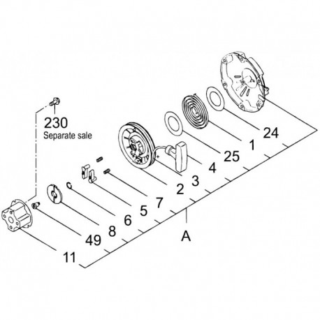 lanceur subaru pour moteur eh09-2