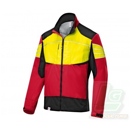 Veste Forest Ultrashell rouge