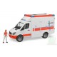 Ambulance MB Sprinter avec conducteur BRUDER