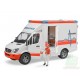 Ambulance MB Sprinter avec conducteur BRUDER