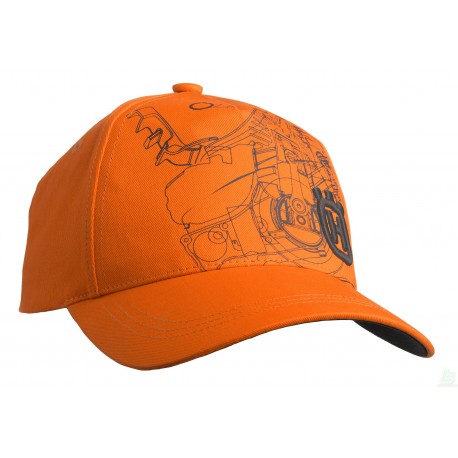 casquette orange husqvarna xplorer