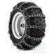 Chaînes à neige électroforgés avec Spikes - Original - 997 103110 Husqvarna 110