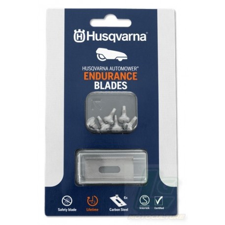 Kit 6 lames 0.60mm ENDURANCE HUSQVARNA