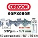 Chaîne de tronçonneuse OREGON 90PX050E 3/8 1.1mm 50 entraîneurs