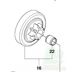 Tambour d embrayage Husqvarna