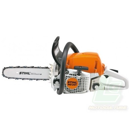 TRONÇONNEUSE THERMIQUE STIHL MS 231 EN GUIDE DE 40CM Réf. : 1143-200-0679