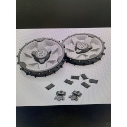Kit roues crantées 310-315-315x pour terrain pentu / accidenté robot tondeuse Husqvarna Automower 587235301
