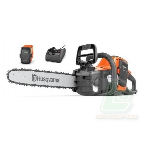 Tronçonneuse à batterie HUSQVARNA 240I Pack (batterie 40B140+ chargeur 40C80)